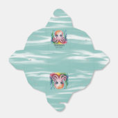 Schattigee kleine octopus onder het Zee Bedankdoosjes (Uitgevouwen)