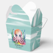 Schattigee kleine octopus onder het Zee Bedankdoosjes (Geopend)
