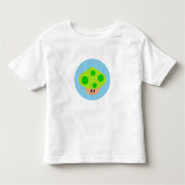 Schattigee kleine paddenstoel peuter T-shirt (Voorkant)