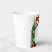 Schattigee kleine paddenstoel Verjaardag Papieren Bekers (Rechts)