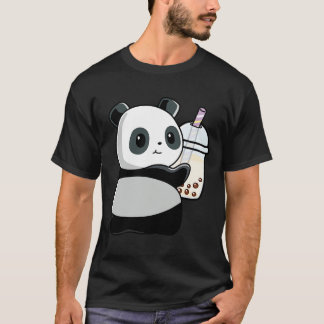 Schattigee kleine panda houdt van boba 1 t-shirt
