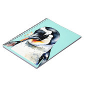 Schattigee kleine pinguïns notitieboek (Linkerzijde)