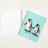 Schattigee kleine pinguïns planner (Display)