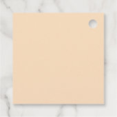 Schattigee kleine regenboog boho Baby shower dank  Bedankjes Labels (Achterkant)