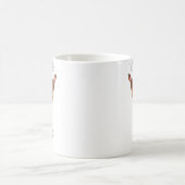 Schattigee kleine rendier kerstverlichting Mok (Center)