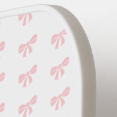 Schattigee kleine roze boog meisje dames meisje ve pickleball paddle (Links Detail)