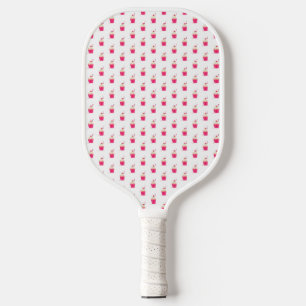 Schattigee kleine roze cupcakes cakes dessert meis pickleball paddle