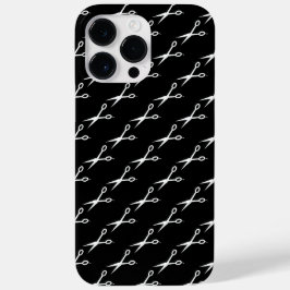 Schattigee Kleine Schaar Ontwerppatroon Haarstylis Case-Mate iPhone 14 Pro Max Hoesje