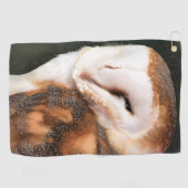 SCHATTIGEE KLEINE SCHUUR UIL GOLFHANDDOEK (Horizontaal)