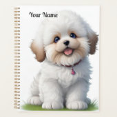 Schattigee kleine shih tzu puppy Hondenliefhebber Planner (Voorkant)