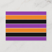 Schattigee kleine spook Luier Raffle baby shower Informatiekaartje (Achterkant)