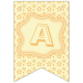 Schattigee kleine ster eerste verjaardag vlaggetjes (Tweede vlag)