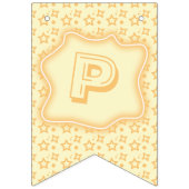 Schattigee kleine ster eerste verjaardag vlaggetjes (Derde vlag)