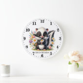 Schattigee kleine stinker baby skunk meisjes voeg  grote klok (Huis)