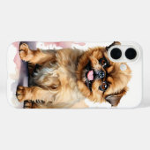 SCHATTIGEE KLEINE TAN BRUSSELSE GRIFFONHOND Case-Mate iPhone CASE (Achterkant (horizontaal))