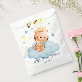Schattigee kleine tijger Baby shower Bedankzakje