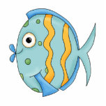 Schattigee Kleine Tropische Oceaan Vis Cartoon Kar Staand Fotobeeldje<br><div class="desc">Schattige Little Tropical Ocean Fish Cartoon Character - Speciale bedankt voor Digi Web Studio en gelicentieerde artiesten.</div>