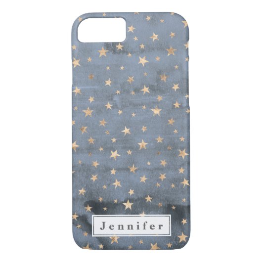 Schattigee kleine twinkle star maagdenpalm geperso Case-Mate iPhone case (Achterkant)