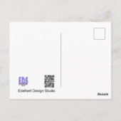 Schattigee kleine Uil DIY Briefkaart (Achterkant)