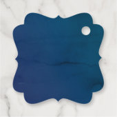 Schattigee kleine walvis onderwater thema Baby sho Bedankjes Labels (Achterkant)