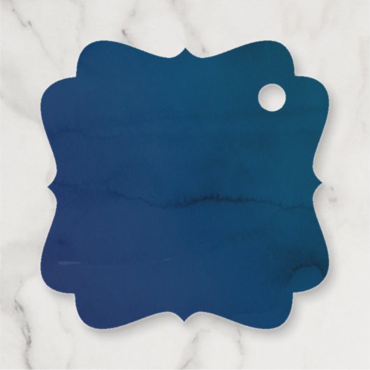 Schattigee kleine walvis onderwater thema Baby sho Bedankjes Labels (Achterkant)