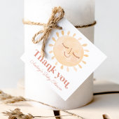 Schattigee kleine zon boho Baby shower dank u Bedankjes Labels
