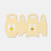 Schattigee kleine zonneschijn verjaardag Bedankt v Bedankdoosjes (Uitgevouwen)