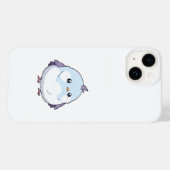 Schattigee kleur iPhone Case (Achterkant (horizontaal))