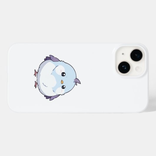 Schattigee kleur iPhone Case (Achterkant (horizontaal))