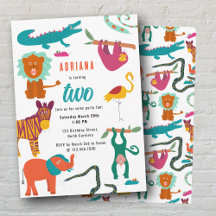 Schattigee Kleurrijke Abstracte Dieren Kinderen Ve