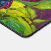 Schattigee Kleurrijke Abstracte Vlinderkunst Bureaumat (Hoek)