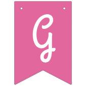 Schattigee Kleurrijke Afstuderen Bunting Vlaggetjes (Derde vlag)