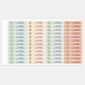 Schattigee Kleurrijke Alligator School Kinderopvan Labels (Vel)