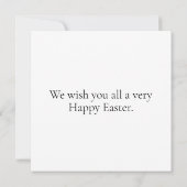 Schattigee kleurrijke Artsy Easter Egg Collage Kaart (Achterkant)