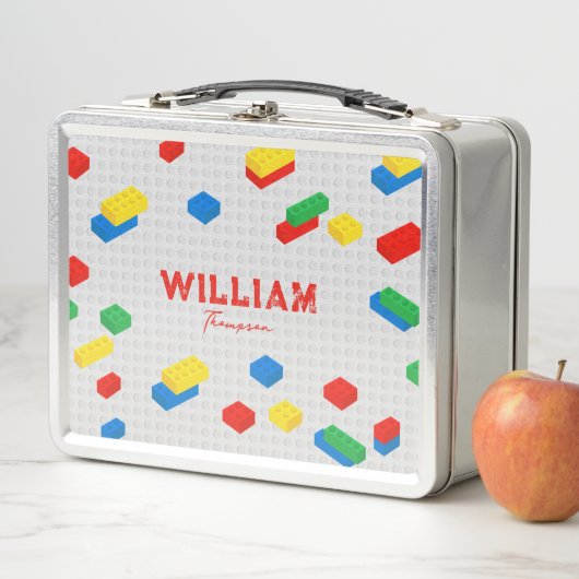 Schattigee kleurrijke bakstenen bouwstenen Kinder (In situ)