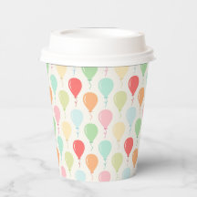 Schattigee kleurrijke ballonnen kinderverjaardagsf