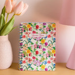 Schattigee Kleurrijke Bloemen Bloemen Bloemen Vrou Planner<br><div class="desc">Plan uw dagen in uniciteit en elegantie met onze kleurrijke wilde bloemen vrouwelijke meisjesplanner. Deze opvallend ontworpen organizer combineert functionaliteit met een speelse charme, waardoor u op een stijlvolle manier uw planning kunt beheren. Verhoog uw planningsroutine met deze unieke en chique planner en voeg een vleugje levendigheid toe aan uw...</div>
