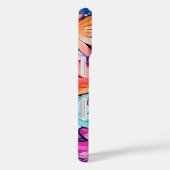 Schattigee Kleurrijke  Bloemenkunst Case-Mate iPhone Case (Achterkant / Rechts)