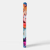 Schattigee Kleurrijke  Bloemenkunst Case-Mate iPhone Case (Achterkant / Rechts)