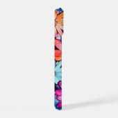 Schattigee Kleurrijke  Bloemenkunst iPhone 15 Case (Rechterkant)