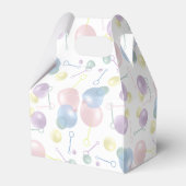 Schattigee Kleurrijke Bubble Kids Verjaardagsfeest Bedankdoosjes (Achterkant)