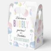 Schattigee Kleurrijke Bubble Kids Verjaardagsfeest Bedankdoosjes (Geopend)