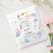 Schattigee Kleurrijke Bubble Kids Verjaardagsfeest Bedankzakje (Gezegeld)
