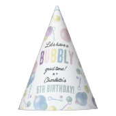 Schattigee Kleurrijke Bubble Kids Verjaardagsfeest Feesthoedjes (Voorkant)