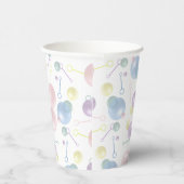 Schattigee Kleurrijke Bubble Kids Verjaardagsfeest Papieren Bekers (Rechts)