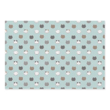 Schattigee kleurrijke Cat Pastel Color Wrap