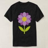 Schattigee kleurrijke Daisy 2 T-shirt (Design voorkant)