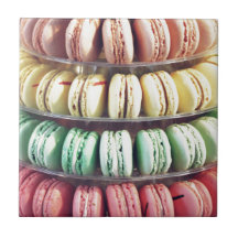 Schattigee kleurrijke dessert Franse Macaron