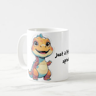 Schattigee kleurrijke Dino Hoesje – Leuke & speels Koffiemok