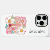Schattigee kleurrijke Flower Faith Cross iPhone Case-Mate iPhone Case (Achterkant (horizontaal))
